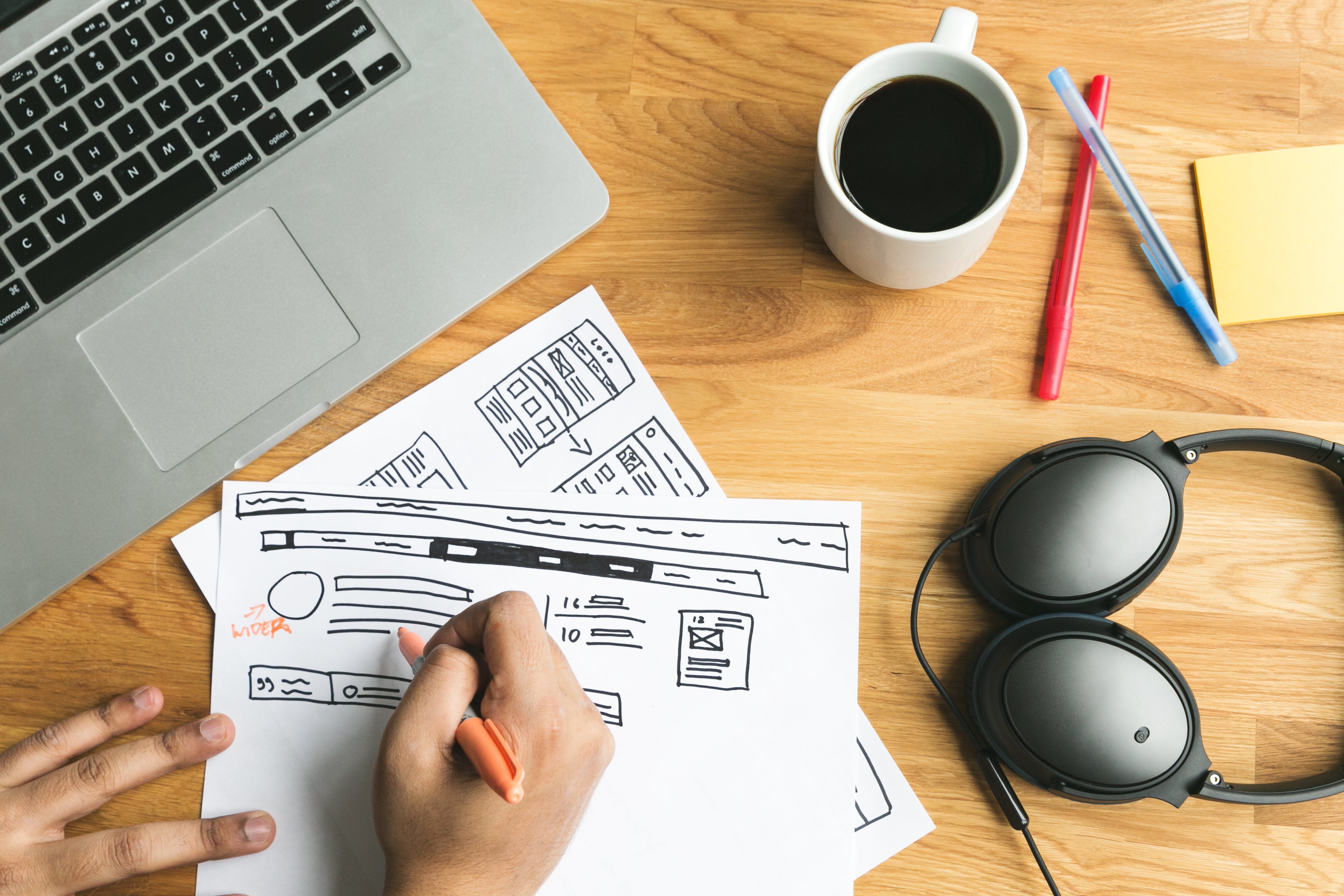 Feedback For Web Design Mockups Photo