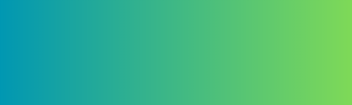 Horizontal strip with green gradient color