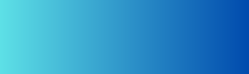 Rectangular strip with gradient blue color