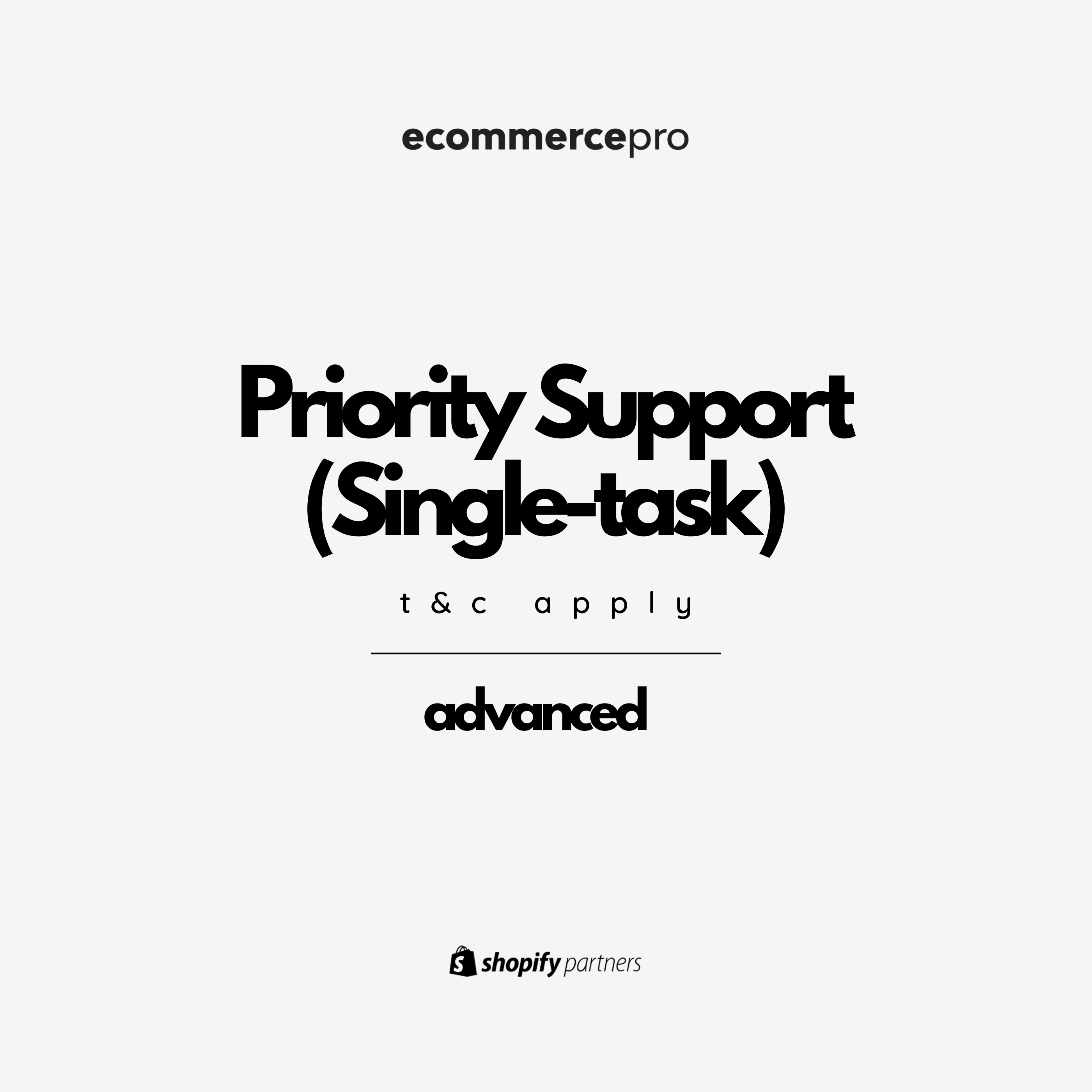 Single Shopify Task (advanced)