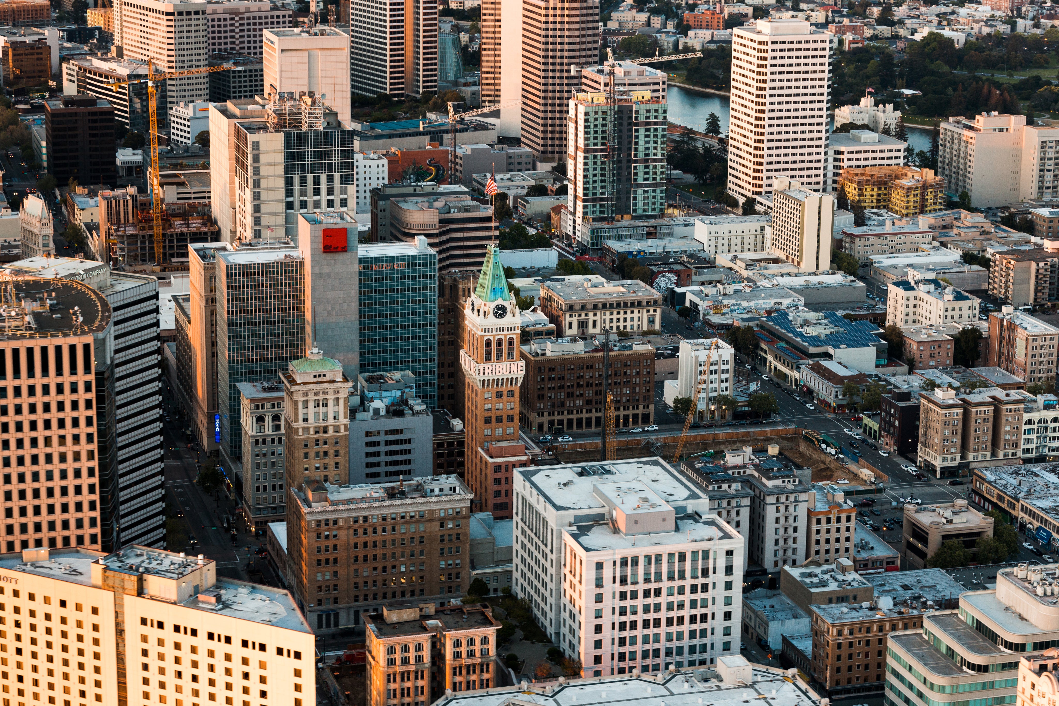Aerial view of San Francisco