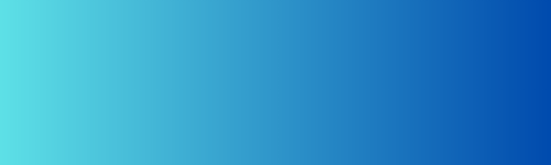 Rectangular strip with gradient blue color