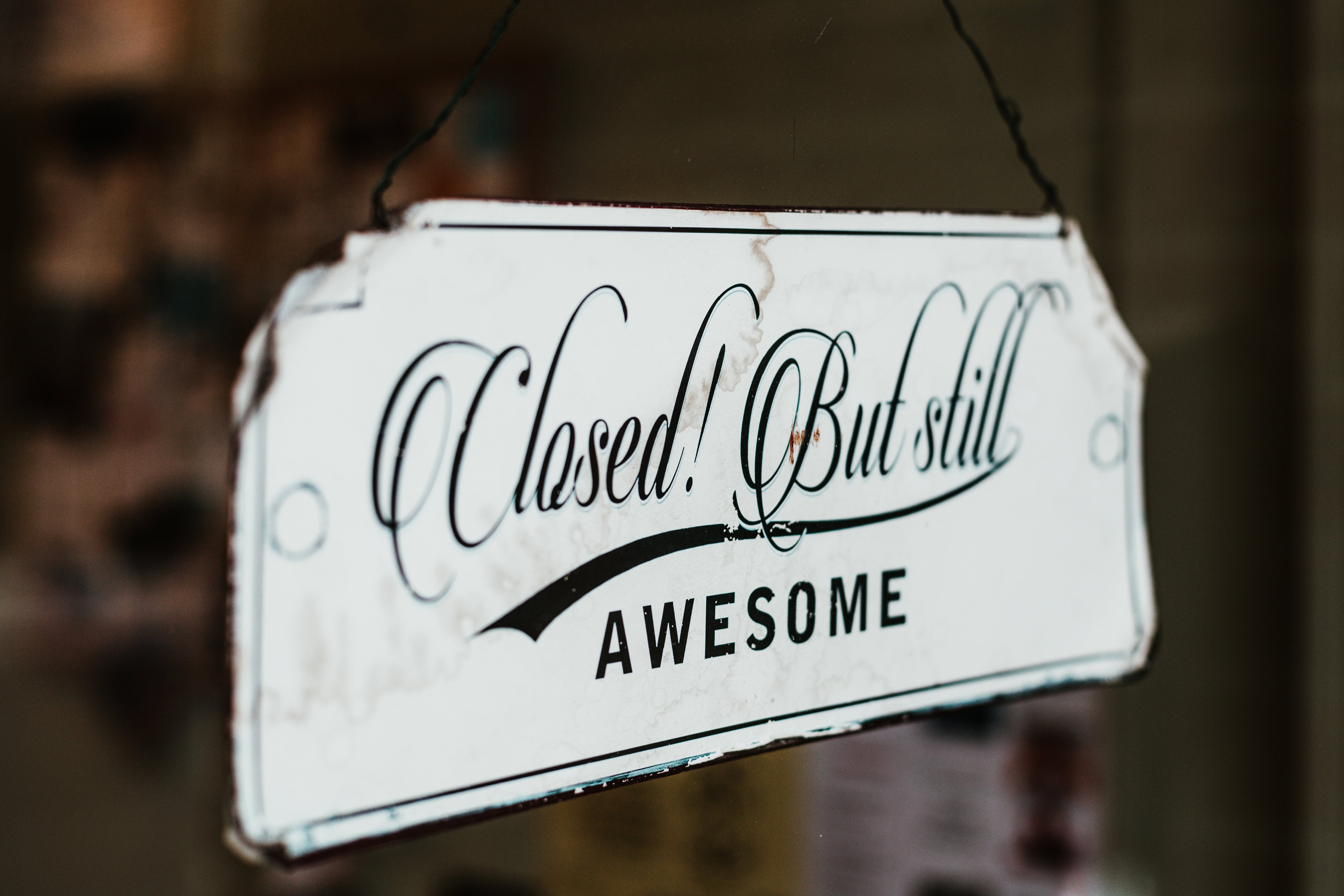 Closed with caption closed but still awesome