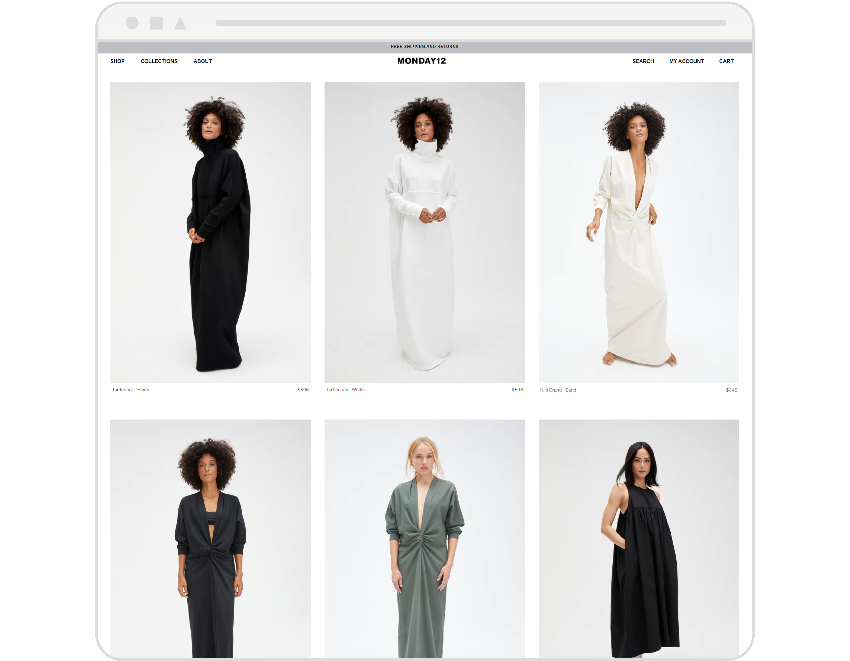 Monday 12 product page preview and layout