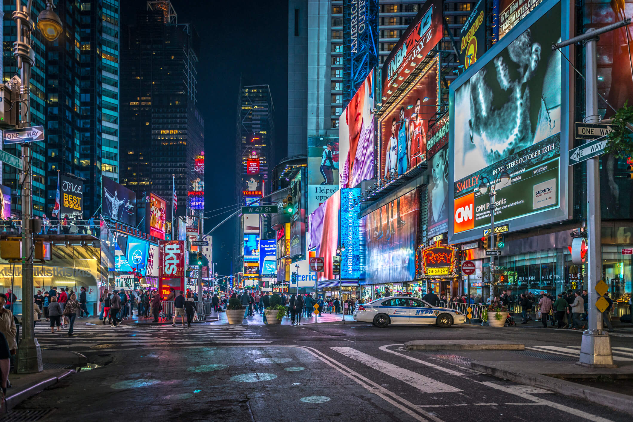 New York city streets 